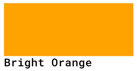 neon orange cmyk color code